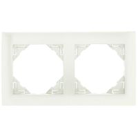 Ramka podwójna, lodowy, Logus 90 / Aquarella | 90920TGE Efapel