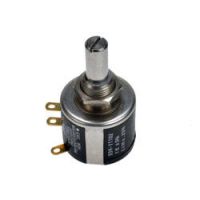 Potencjometr osiowy wieloobrotowy 5kOhm 2W +/-5% 6,35mm drutowy | 534-5K Vishay