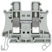 Zacisk, przyłącze śrubowe, zacisk przelotowy, 2,5mm², szary | 8WH1000-0AF00 Siemens