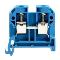 Złączka szynowa przelotowa, SAK 10/35 BL, śrubowa, niebieska | 0443780000 Weidmuller