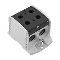 Złączka szynowa przelotowa WPD 233 2X300/2X300 BK | 2502940000 Weidmuller