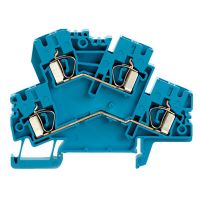 Złączka szynowa przelotowa ZDK 4-2 BL | 8670850000 Weidmuller