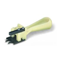 Przyrząd montażowy do złączek z zatrzaskowym stykiem PE | 249-100 Wago