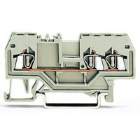 Złączka 3-przewodowa przelotowa 1,5mm2, jasnoszary | 279-993 Wago