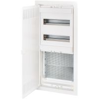 Obudowa teletechniczna podtynkowa 2-rzędy modułówki+2 płyty montażowe ECG56COMBO2/2-I_FR | 001100152 Eti