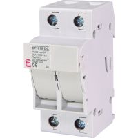 Podstawa bezpiecznikowa 2P 25A 1000V DC 10x38mm EFH 10 DC | 002540203 Eti