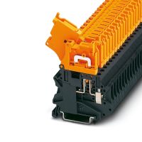 Złączka z odłącznikiem dźwigniowym UT 4-HEDI, pomarańczowa | 3046249 Phoenix Contact