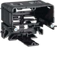 Puszka instalacyjna GLS5510 montaż C-profil do gniazd teleinformatycznych i antenowych PA bezhal. | GLS5510 Hager