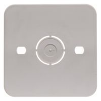 Elementy natynkowe Płytka denka samogasnąca, kremowy | 105250 Hager