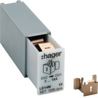 Sprężyna redukcyjna do szufladek L7xM dla bezpieczników D01 - zestaw 12szt. | LE14M Hager