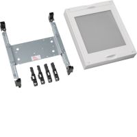 Blok z płytą mont. dla NH00/1/2 3-polowych z przezr. szybą 300x250mm, Univers N | UD21E1N Hager