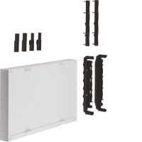 Blok dla szyn zbiorczych poz. 12/20/30x5/10mm 60mm 4-pol. 300x500mm, Univers N | UE22E0 Hager