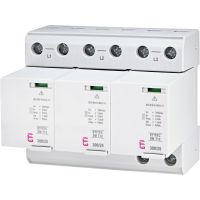 Ogranicznik przepięć, kombinowany 25kA, TN-C, ETITEC SM T12 300/25 3+0, typ T1+T2 (B+C) | 002440560 Eti