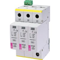 Ogranicznik przepięć, do sieci IT, ETITEC C T2 440/20 3+0 RC, typ T2 (C) | 002440412 Eti