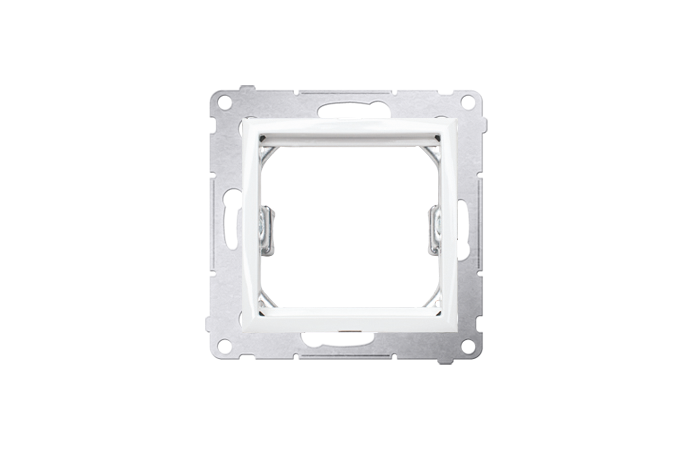 Adapter (przejściówka) na osprzęt standardu 45×45mm, biały DA45.01/11 Simon 54 | DA45.01/11 Kontakt Simon