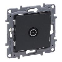 Gniazdo TV (męskie) przelotowe 14 DB antracyt, Niloe Selection | 762252 Legrand