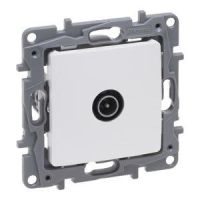 Gniazdo TV (męskie) przelotowe 14 DB perła, Niloe Selection | 762452 Legrand