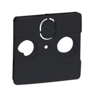 Plakietka do gniazd TV stos przez operatorów telewizji kablowych (2-3 otwory) antr, Niloe Selection | 762260 Legrand