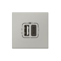 Gniazdo USB typ A + typ C z szybkozłączem, Mosaic | 079293L Legrand