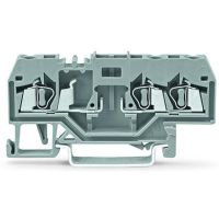 Złączka bazowa 3-przewodowa, szara | 280-610 Wago