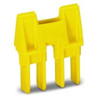 Element sprzęgający do przełączania grupowego, 4-torowy, żółty | 282-374 Wago