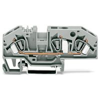 Złączka 3-przewodowa przelotowa 6 mm2, niebieski | 282-694 Wago