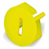 Zaślepka ochronna, do ochrony przed dotykiem bezposrednim, żółta | 283-400 Wago