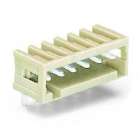 Wtyk THT 1.0x1.0mm solder pin konstrukcja kątowa, jasnoszary | 734-164 Wago