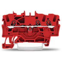 Złączka 3-przewodowa przelotowa 1,5mm?, czerwona | 2001-1303 Wago