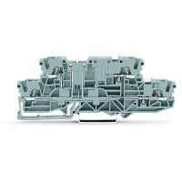 Złączka bazowa dwupiętrowa, szara DST Basis | 2002-2961 Wago