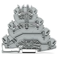 Złączka 4-piętrowa do silników elektrycznych, szara | 2002-4141 Wago