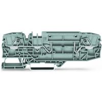 Złączka 2-przewodowa bazowa, szara | 2006-8661 Wago