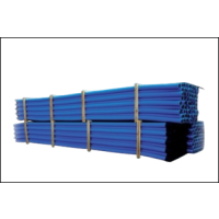 Rura sztywna karbowana dwuwarstwowa w odcinkach RODO 50/40 450N,HDPE, niebieska(6m/237szt) DVK | 10612 TT Plast