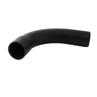 Kolanko jednokielichowe do rur przyłączeniowych sztywnych UV- ZRPS-UV-1- KIEL 63 czarne | 10782 TT Plast