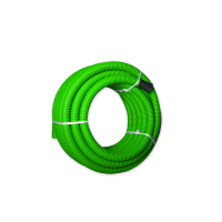 Trójwarstwowa strukturalna rura wentylacyjna PE z powłoką antybakteryjną i antystatykiem 75/60 (50m) | 11896 TT Plast