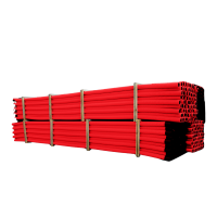 Rura sztywna karbowana dwuwarstwowa w odcinkach wzmonc. RODOH 160/134 750N,czerwona (6m/33szt) DVK | 11793 TT Plast