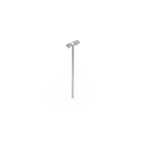 Uchwyt dystansowy L=250mm gwintowany ocynk galwaniczny 24.2/GW OC | 92401201 Elko-Bis