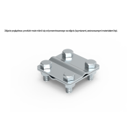 Złącze krzyżowe 4-otworowe, 1.1 NI | 90100105 Elko-Bis