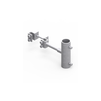 Uchwyt wysięgnika do dwuteownika na felc-boczny Fi-48 OG | 45000202 Elko-Bis