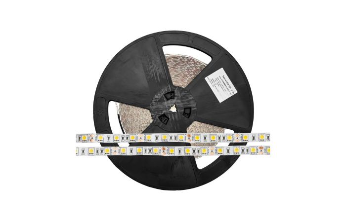 Taśma LED 300 5050 SMD 72W 12V 50lm/W IP20 Biała Ciepła 3000K - 50m | 16-1112-01 LED Labs
