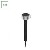 Oprawa ogrodowa solarna SOLARA FUNGI 2,5W 200lm 2700K WW IP44 ładowalna USB-C wbijana czarna | SLI055002 Wojnarowscy
