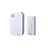 Dzwonek bezprzewodowy, nadajnik i odbiornik na baterie | VDB9615BB BestService