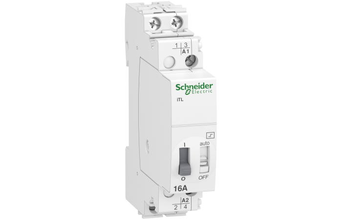 Przekaźnik impulsowy ITL 16A 2NO 230VAC 110VDC, Acti 9 | A9C30812 Schneider Electric