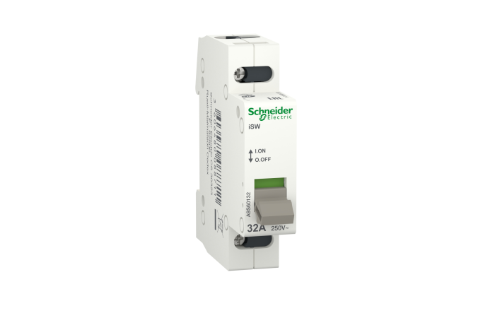 Rozłącznik izolacyjny iSW 1P 32A 250VAC, Acti 9 | A9S60132 Schneider Electric