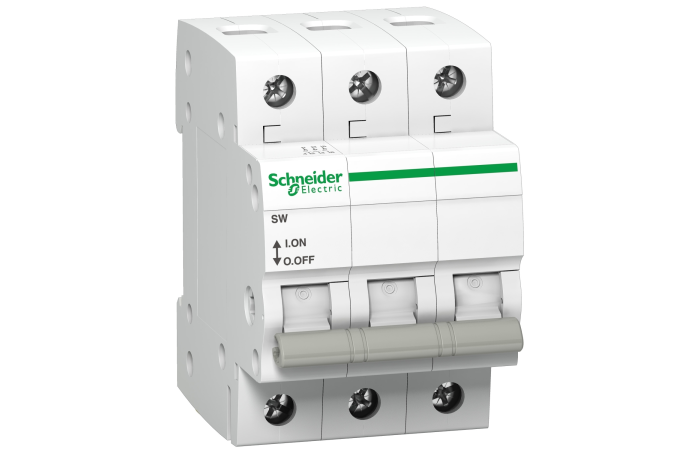 Rozłącznik izolacyjny SW 3P 63A 415VAC, Acti 9 | A9S62363 Schneider Electric