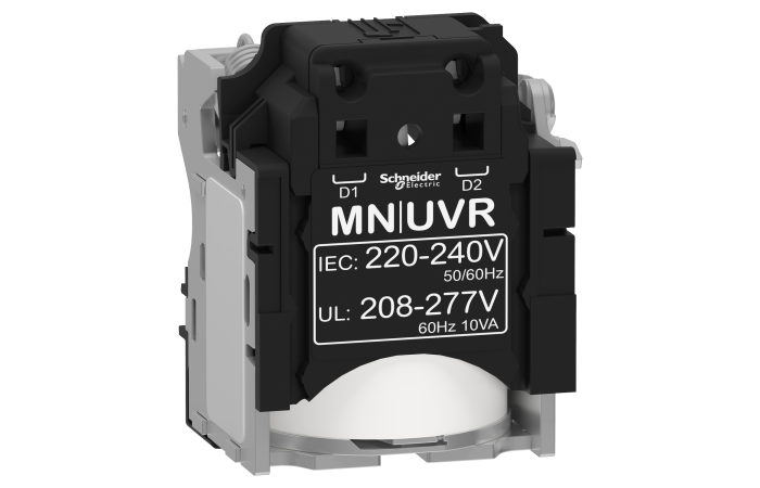 Wyzwalacz zanikowy MN 220-240VAC do Compact NSX100/160/250/400/630 3P/4P | LV429407 Schneider Electric