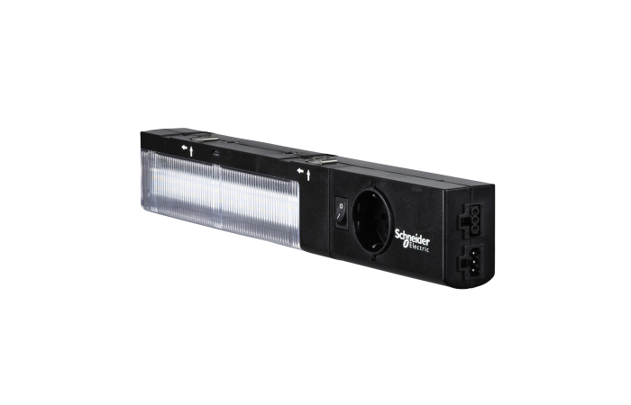 Lampa LED do szafy z gniazdem Schuko 640lm, Spacial, Thalassa | NSYLAMLDS Schneider Electric