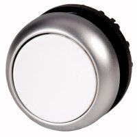 Przycisk płaski z samopowrotem, M22-D-W, biały RMQ-Titan | 216592 Eaton