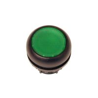 Napęd przycisku z samopowrotem płaski, M22S-D-G, zielony RMQ-Titan M22 | 216597 Eaton