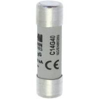 Wkładka bezpiecznikowa cylindryczna gG 14x51mm 40A 500VAC (zwłoczna) | C14G40 Eaton
